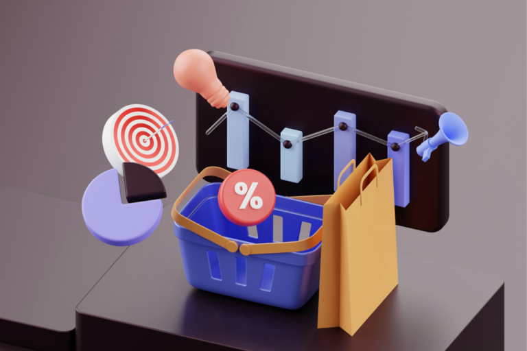 Ferramentas de produtividade como apps de organização e extensões úteis exibidas em tela de computador e smartphone